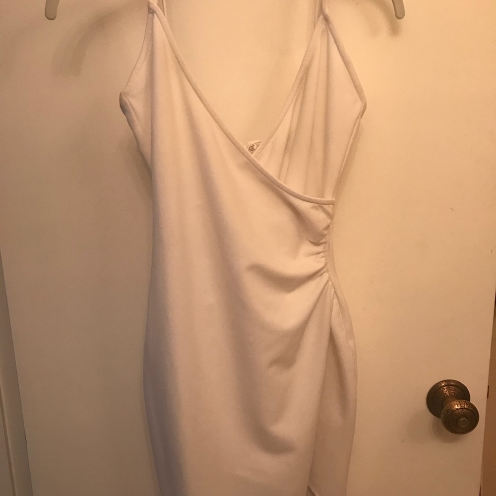 White tobi dress